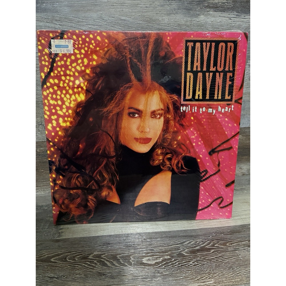 Taylor Dayne - Tell it To My Heart LP - Arista AL 8529 - Shrink